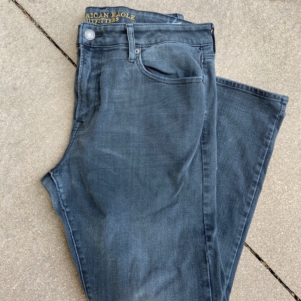 Men’s Black Washed Jeans